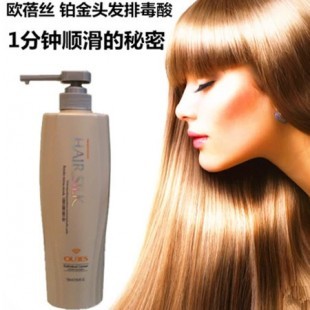 解鎖秀發(fā)純凈之美 歐蓓絲鉑金排毒酸護發(fā)素，深徹凈化，鎖色強韌
